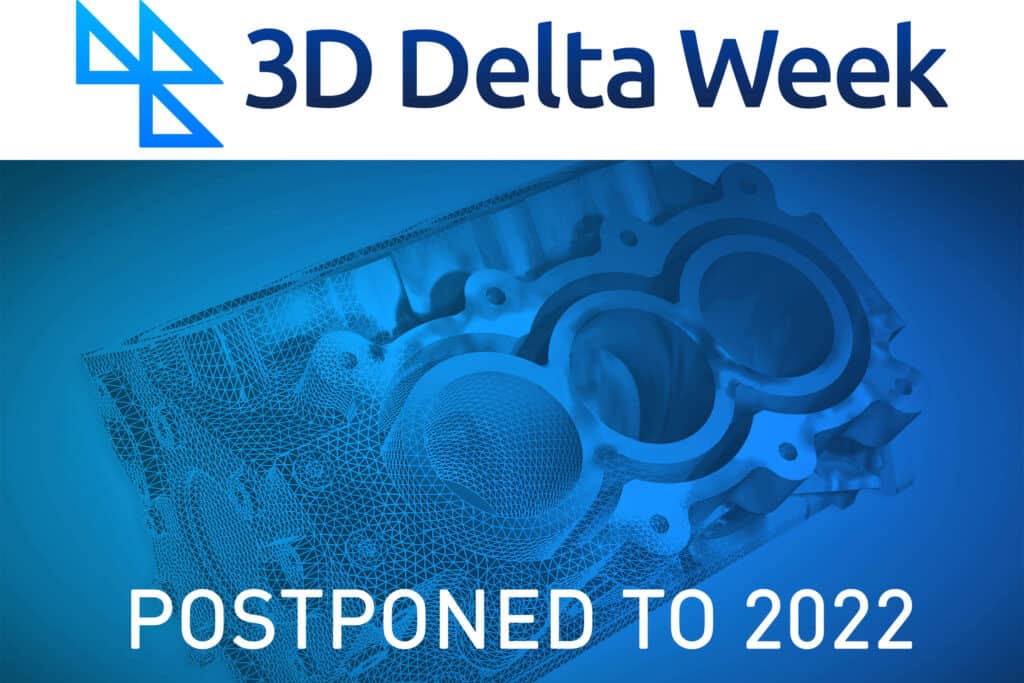 3D Delta Week verplaatst naar 2022
